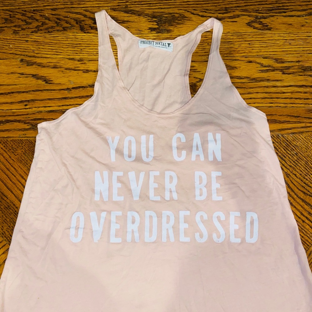 Project Social T tank top